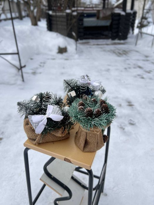 Новорічна прикраса до дому, в офіс, в квартиру