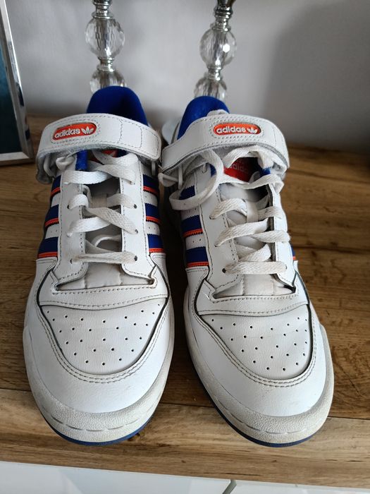 Buty adidas forum low 43 i 1/3 białe