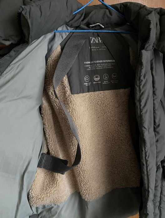 Куртка пуховик zara 110