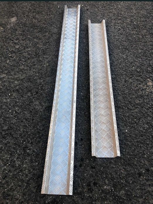 Calhas para moto em aluminio