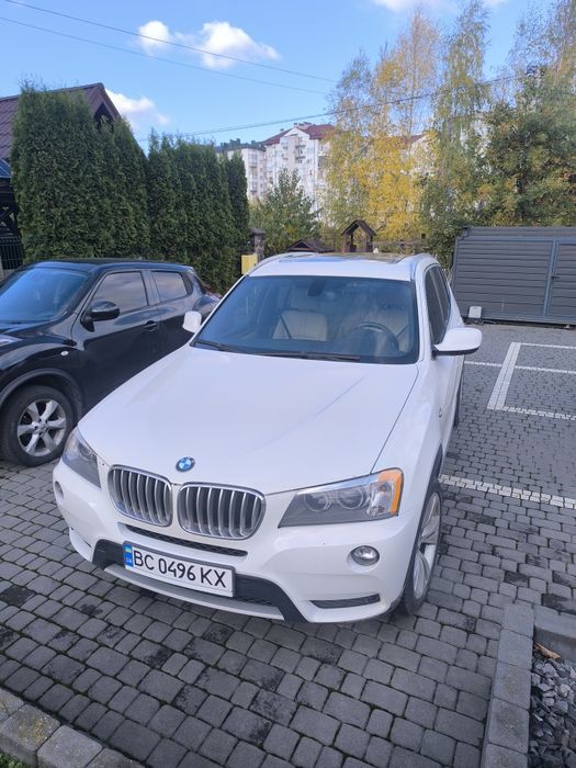 BMW X3 білий Львів