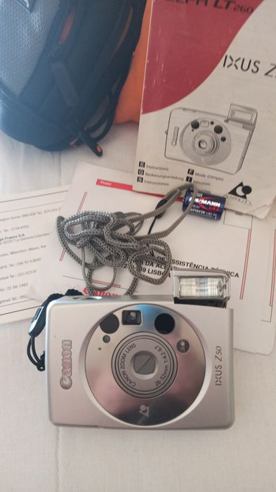 Máquina fotográfica c/bolsa