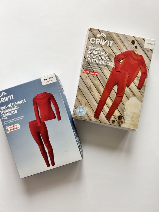 Зональное Термобелье 134/140 Crivit термобілизна термо поддева