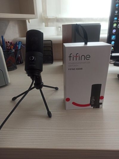 Мікрофон fifine k669b не використовувався