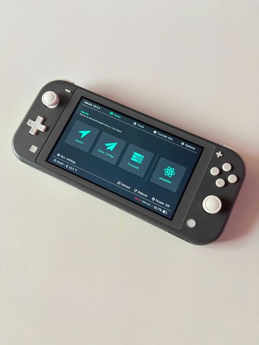 Konsola Nintendo Switch Lite szara / SD 128 GB / CFW / TMR