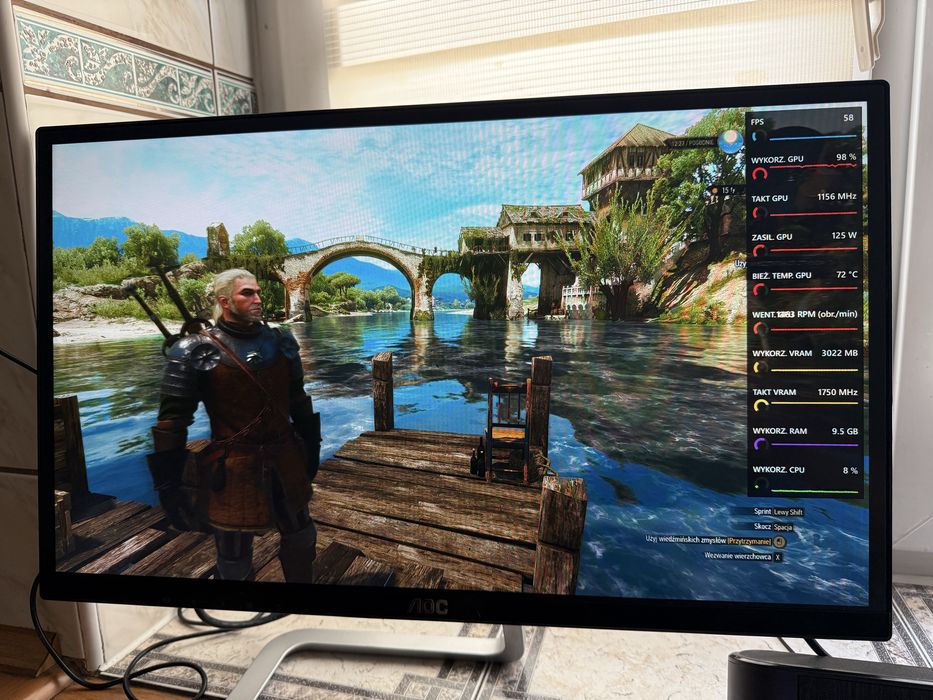 Komputer intel Xeon E5 2660v3 RX 580 8GB 16 GB ram