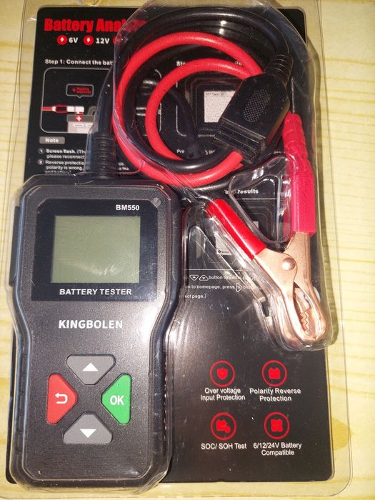 Tester akumulatora Kingbolen