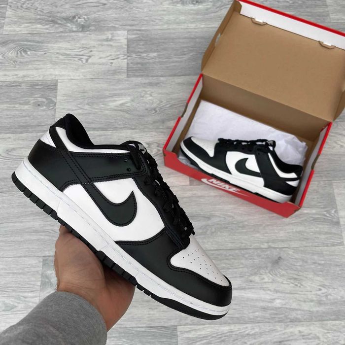 Nike Dunk Low Retro Biały Czarny Panda Rozmiar.38.5