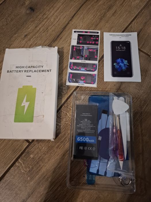 Zestaw naprawczy bateri iPhone 6500 mAh