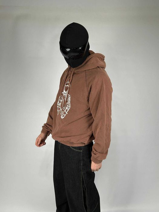 Худі Number (N)ine Knight теракотовий худи терракотовый кофта skinny