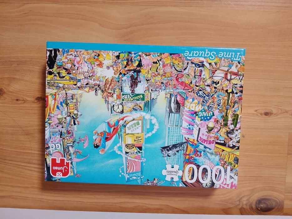 Puzzle 1000 Jumbo jak nowe