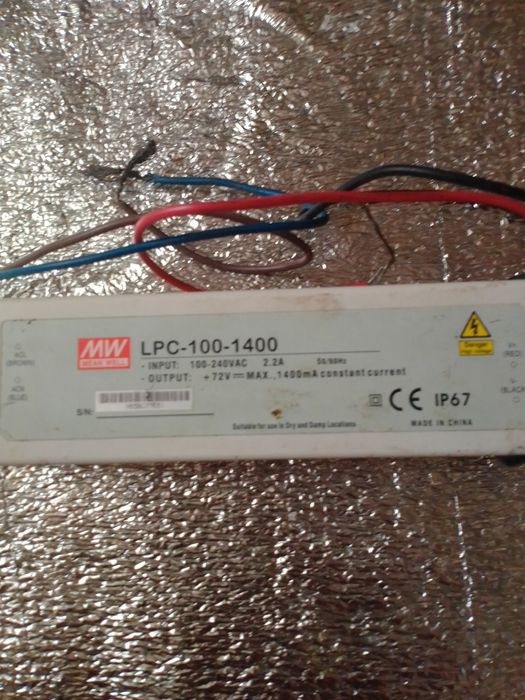 Блок питания для светодиодных ламп