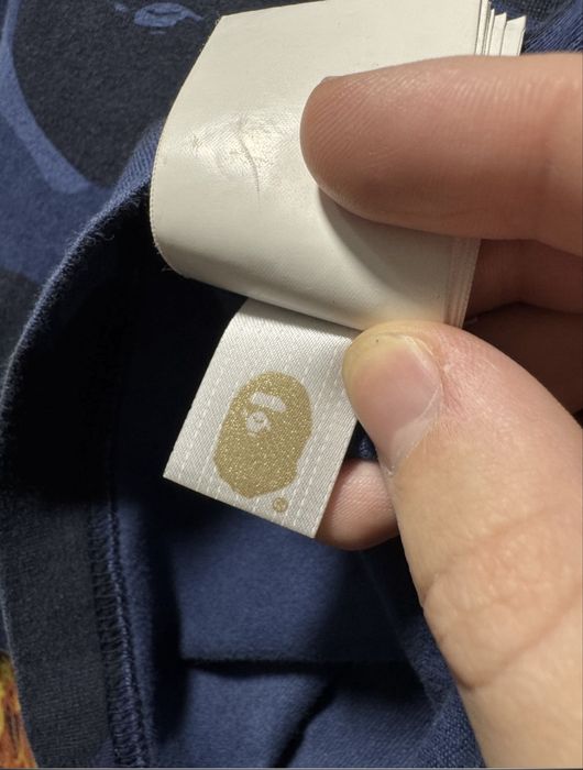 Лонгслив Bape Bathing Ape WGM Shark Camo