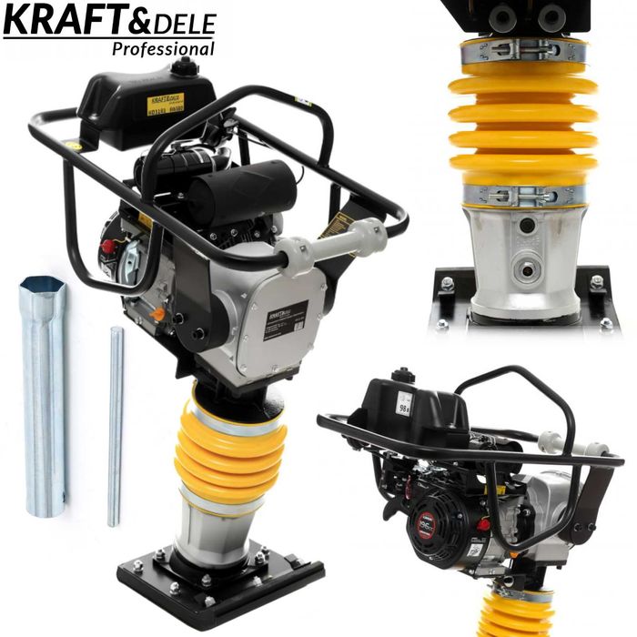 KRAFT&DELE Stopa Wibracyjna Zagęszczarka Skoczek Loncin 6,5km KD11910