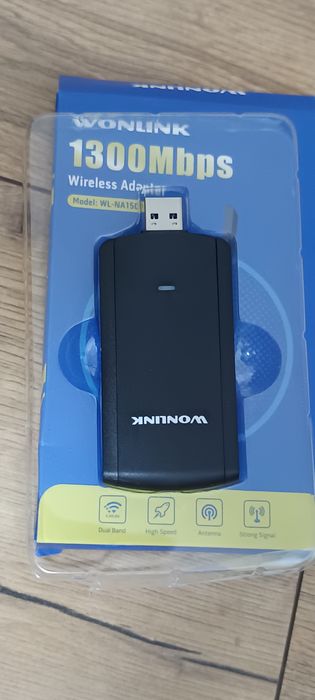 Karta Sieciowa Adapter Wi-Fi USB Wonlink 1300Mbps