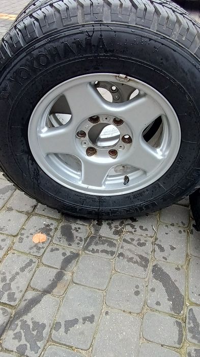 Alufelgi z oponami Cooper Discover M+S 225/75/16 monterey trooper 6szt