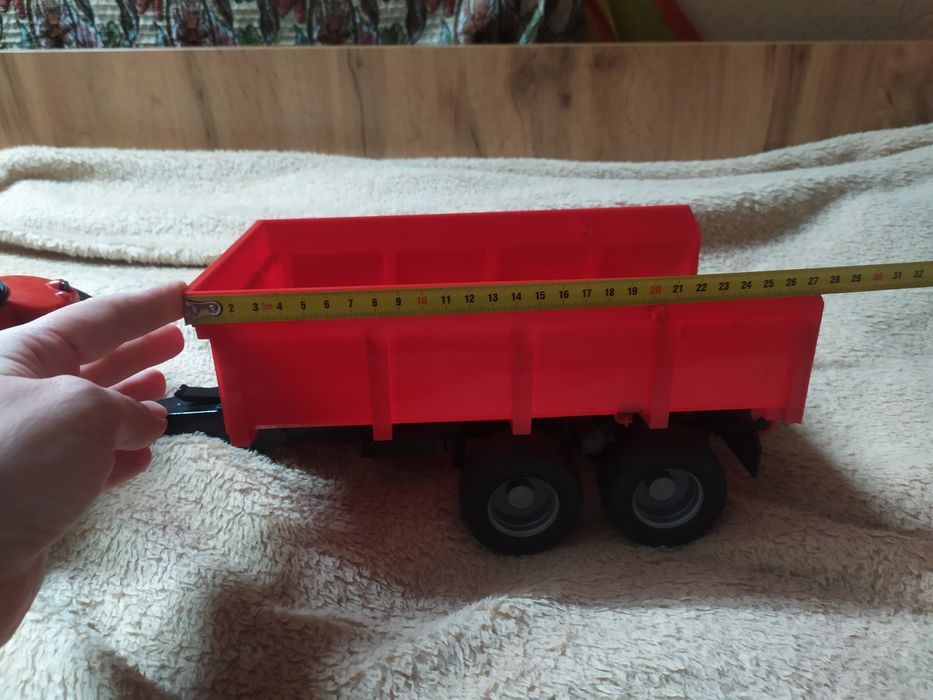 Игрушка трактор Bruder с прицепом