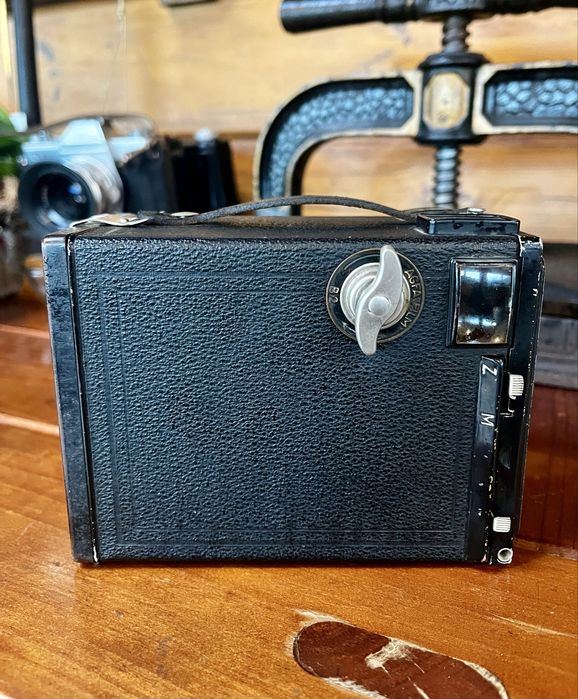 Antiga maquina fotografica Agfa Spezial box
