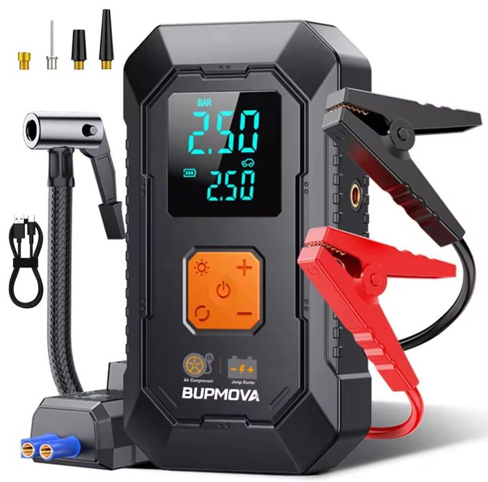 Booster com compressor de ar