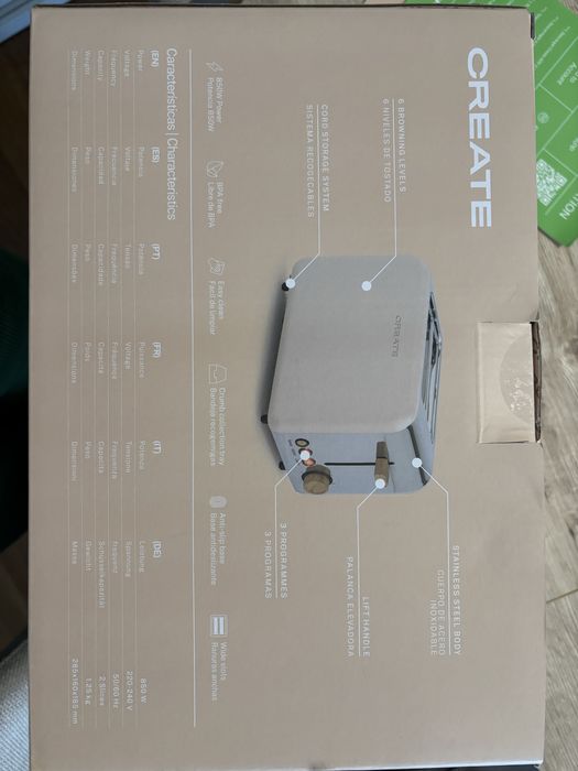 Torradeira Create NOVA