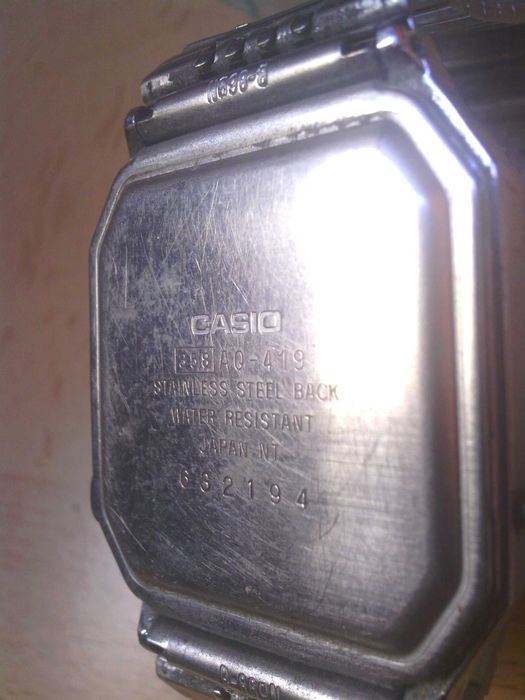 Relógio Casio fabricado no japão Quartz analógico e digital