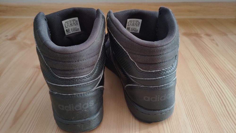 Czarne buty adidas r.40