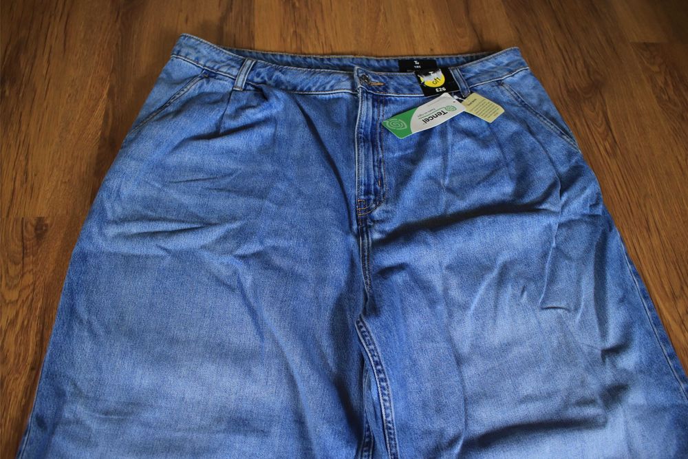 Spodnie Tu r. XXXL 46 18S jeansowe baggy nowe z metką