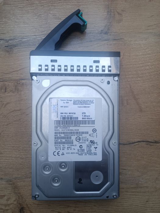 Dysk twardy SAS 3tb 7200rpm