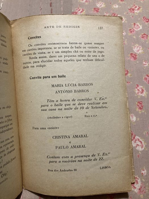 A Arte de Redigir Estela Brandão Anos 30/40
