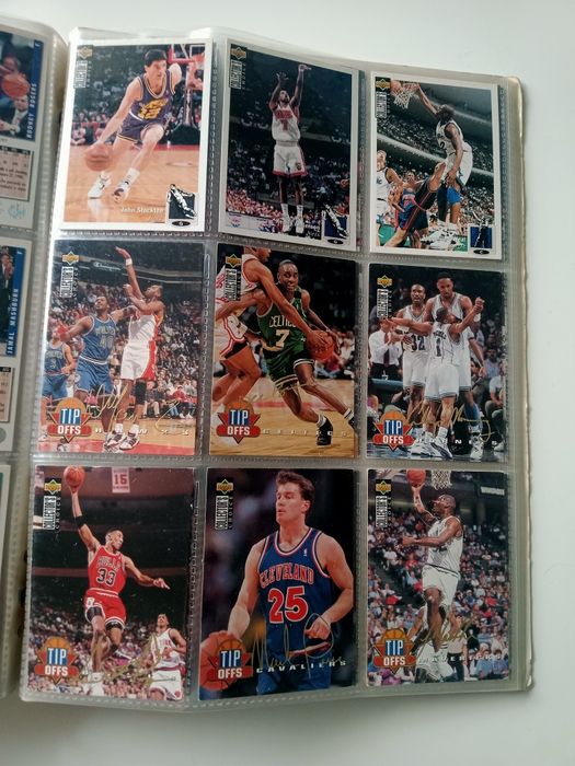 Kompletny Album kolekcjonerski NBA Upper Deck  94/95