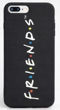 Etui Sinsay Friends Iphone 6 Plus 7 Plus 8 Plus Czarne Case