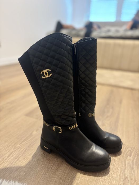 Kozaki damskie chanel