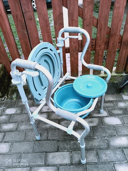 Wózek inwalidzki + krzesełko toaletowe