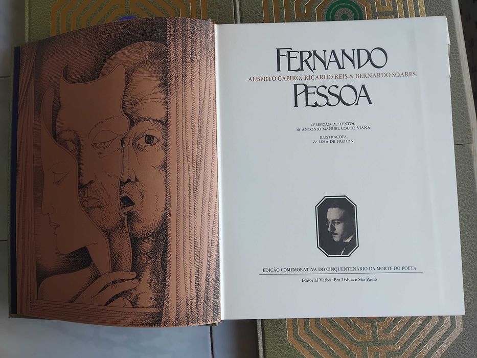 4 Livros de Poesia Portuguesa: 50 Anos da Morte de Fernando Pessoa