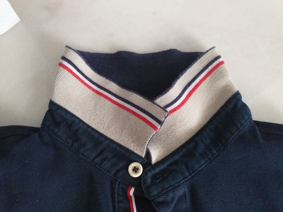 Polo Aigle azul marinho
