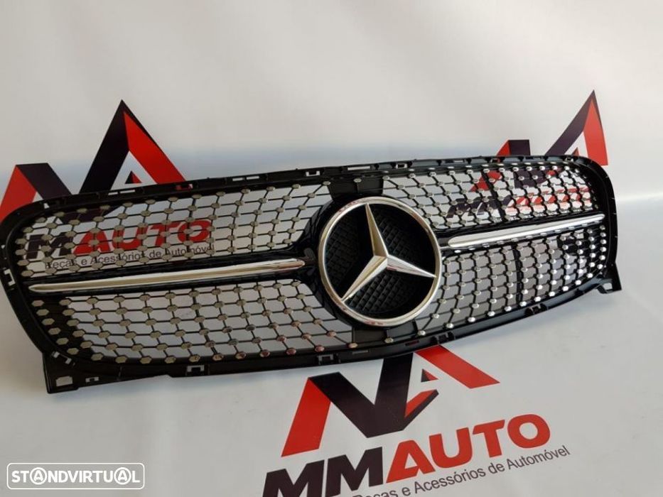 Grelha Diamond Mercedes GLA (2014-) Black