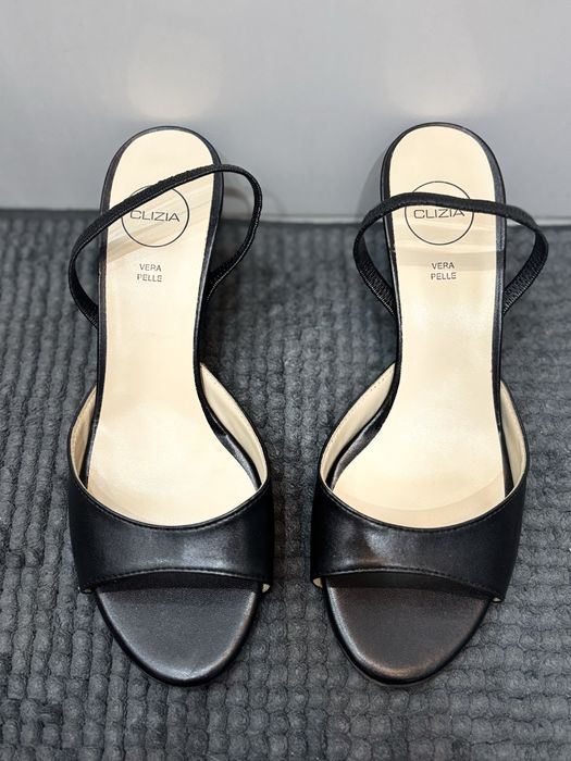 Skorzane buty rozmiar 38 Clizia made in Italy