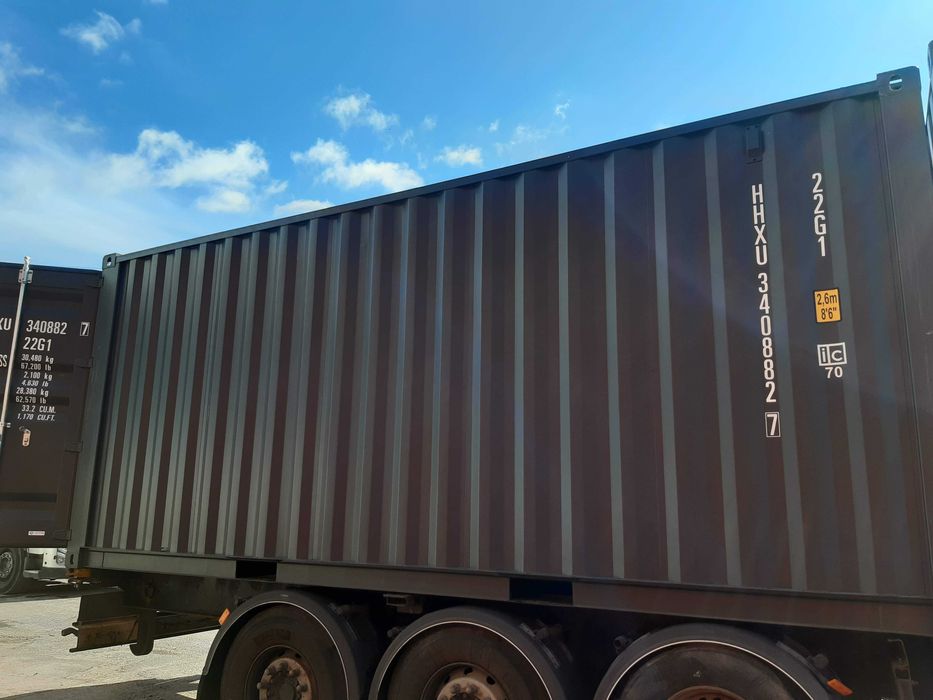 Nowy Kontener Morski One-Way 20DV – Transport, Raty, Odbiór