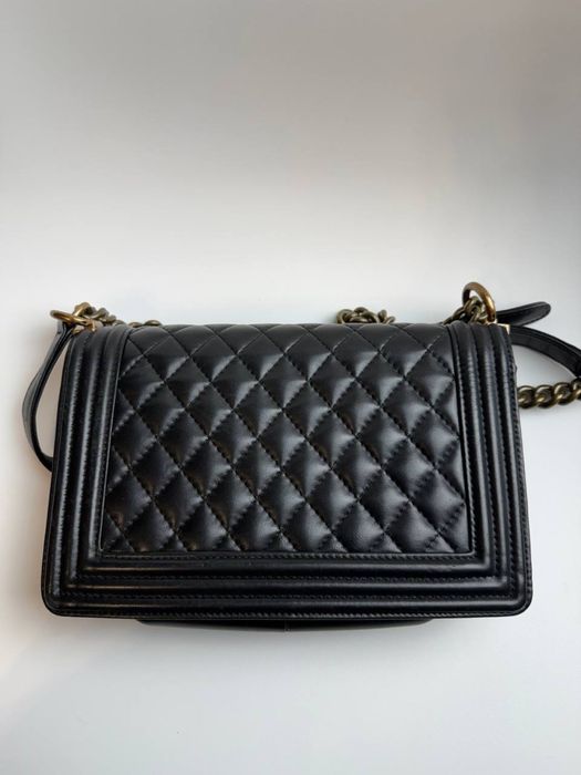 Сумка шкіряна chanel boy