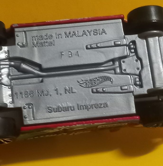 Subaru impreza hot wheels