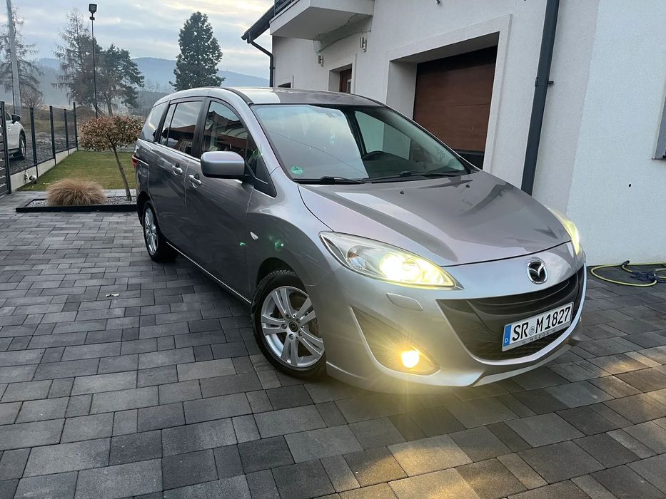 Mazda 5 Climatronic Grzane Fotele Ksenony 7-osób Alufelgi Isofix Exclusive