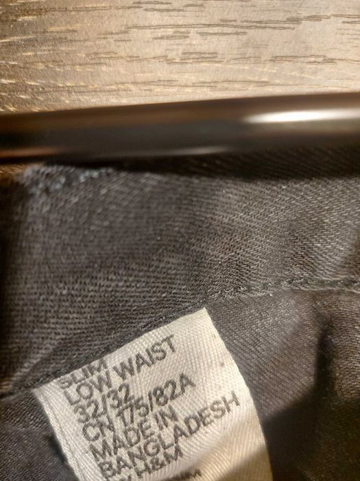 Spodnie męskie czarne Denim 32/32