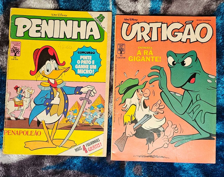 Peninha e Urtigão - 2 BD's anos 80