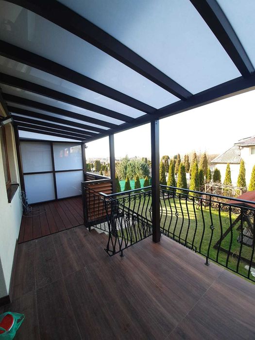 Poliwęglan lity grubość 5 mm 6 mm 2 UV zadaszenie wiata