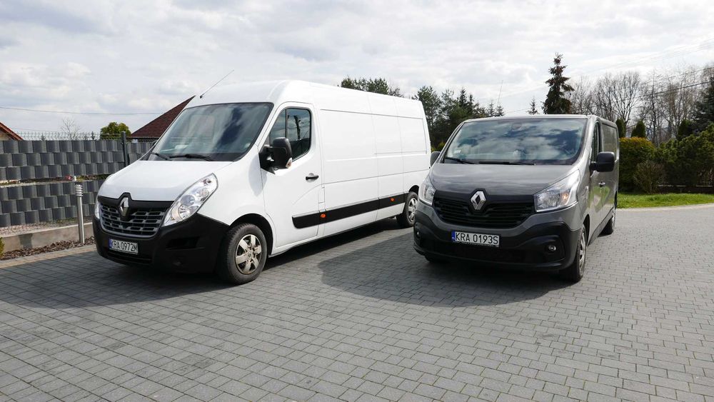 Wynajem aut dostawczych, wypożyczalnia samochodów Master, Trafic