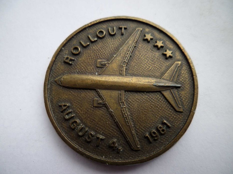 Medalha Boeing 767