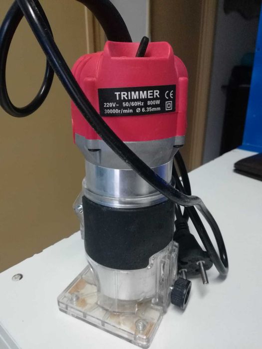 Tupia 800w conjunto de fresas