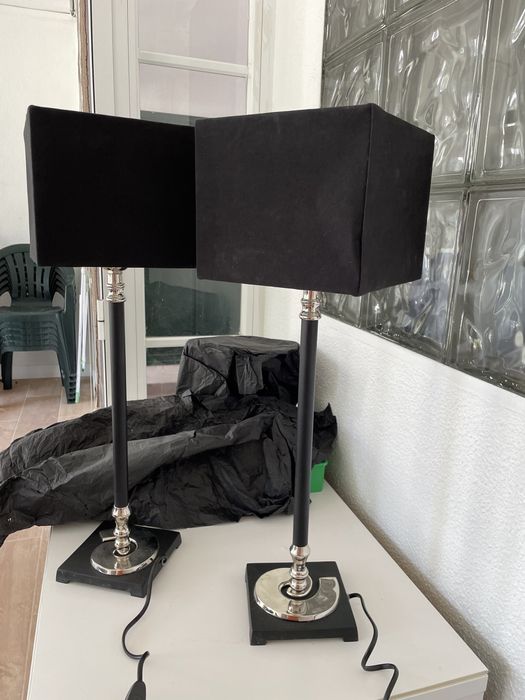 Par de Candeiros de mesa