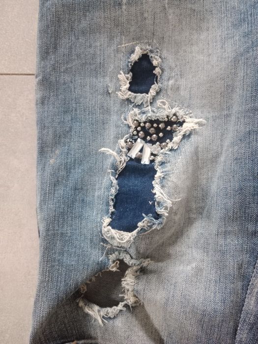 Jeansy damskie M świetny fason