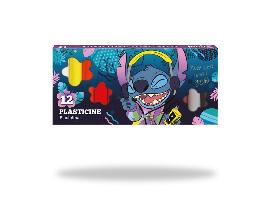 Plastelina Disney Core Stitch 12 Kolorów Patio Nowa Nieużywana